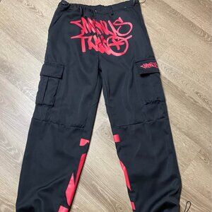 Minus Two Men’s Cargo Pants W30 Adjustable Waist Streetwear Utility